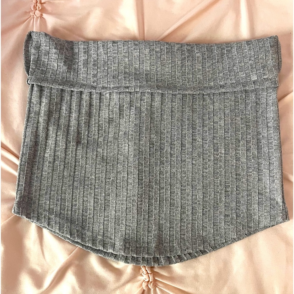Grey tube top